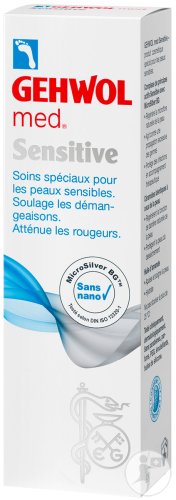 Gehwol Med Sensitive Crème Peaux Sensibles 75ml