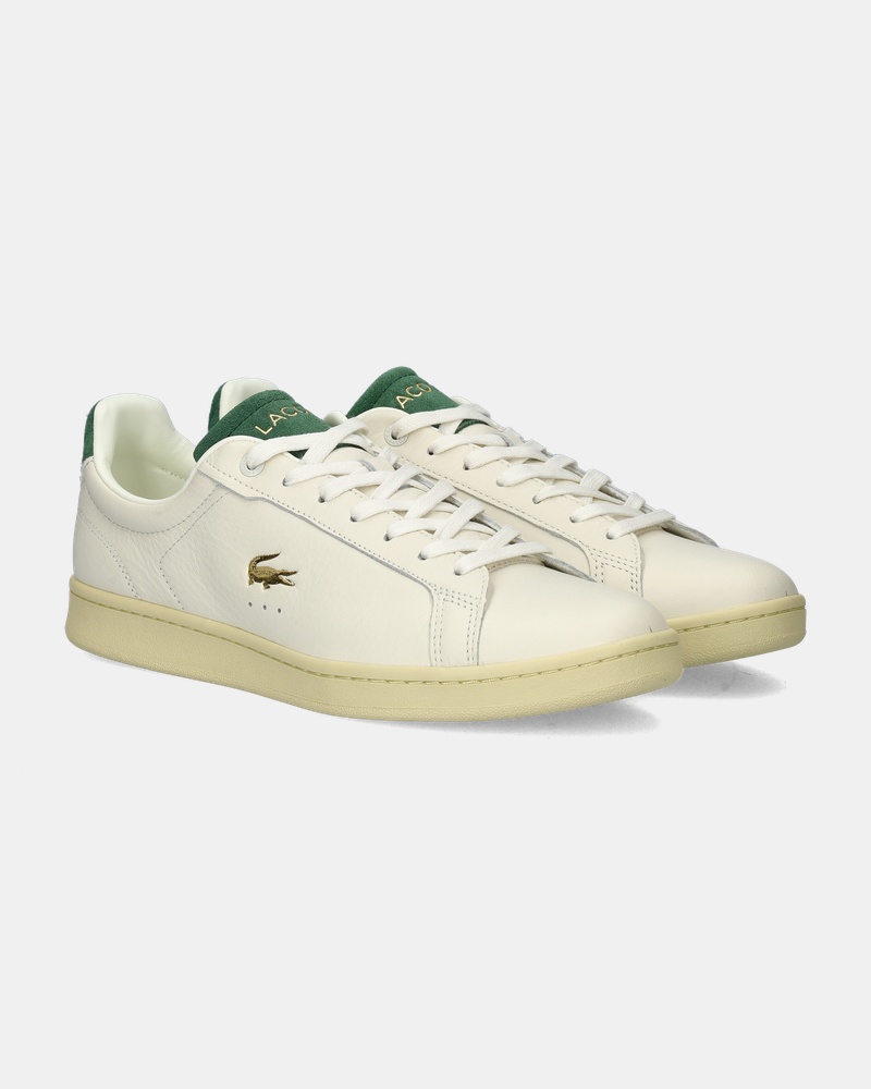Lacoste Carnaby Pro Luxe Lage sneakers  - wit