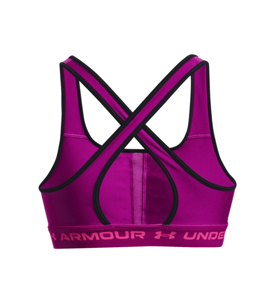 Sutiã Under Armour Crossback Mid (Lila)