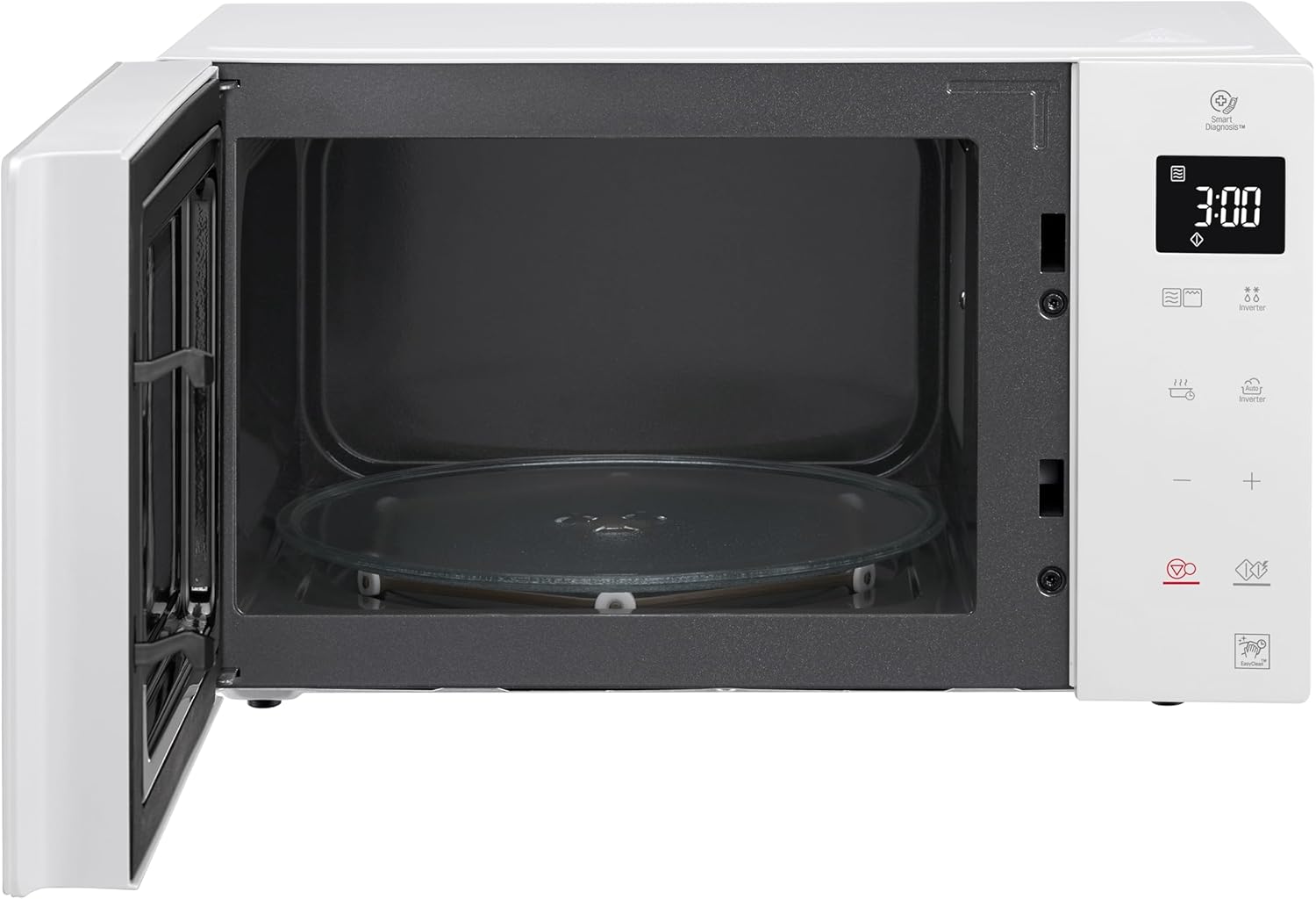 LG Electronics MH 6535 GIH Mikrowelle mit Grill / 1000 W / 25 L/Digitaldisplay/weiß