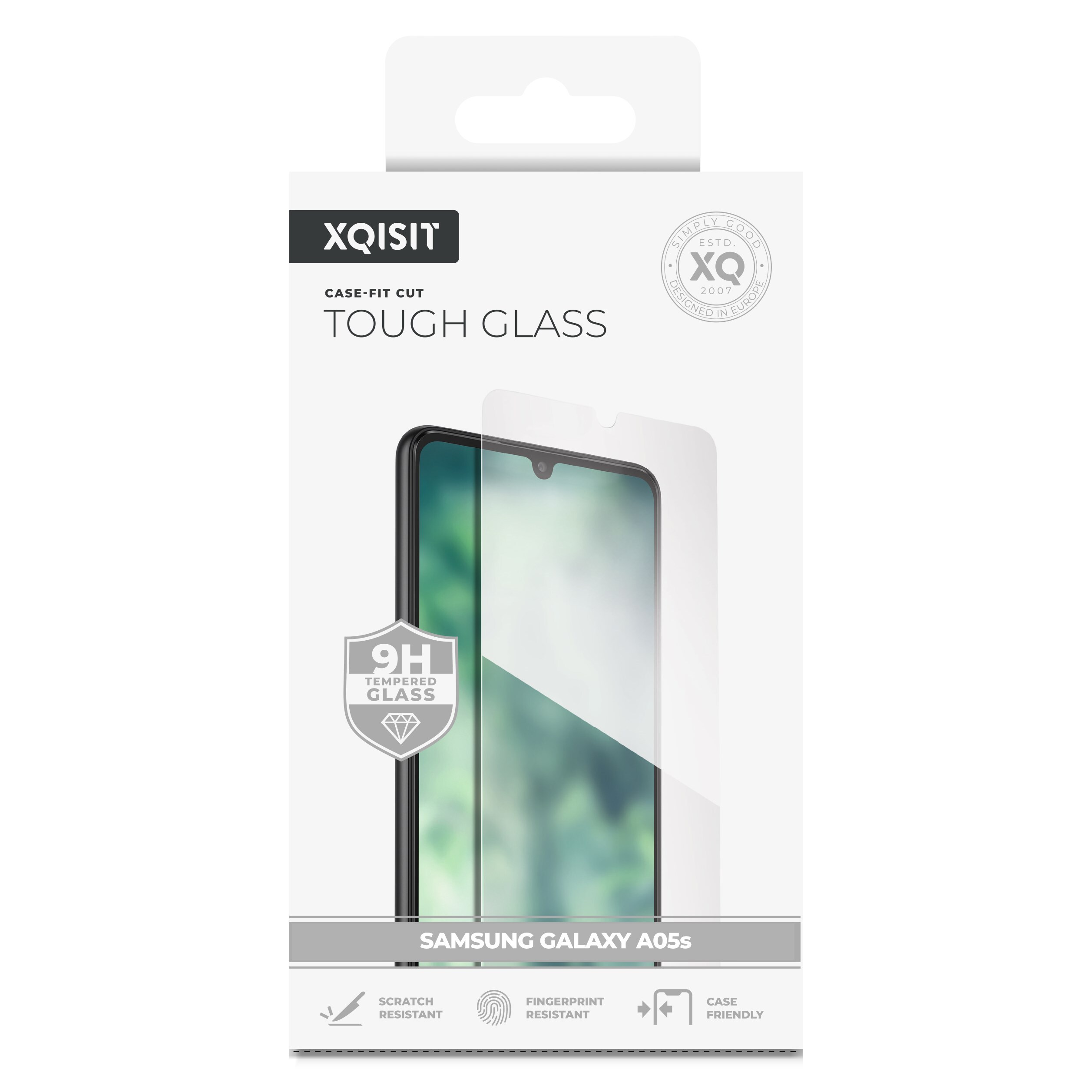 Xqisit Skjermbeskytter i glass for Galaxy A05S