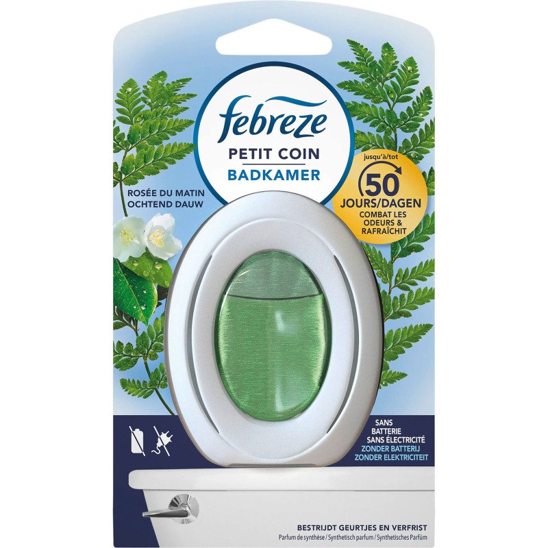 Désodorisant Petit coin Febreze, Rosée du matin