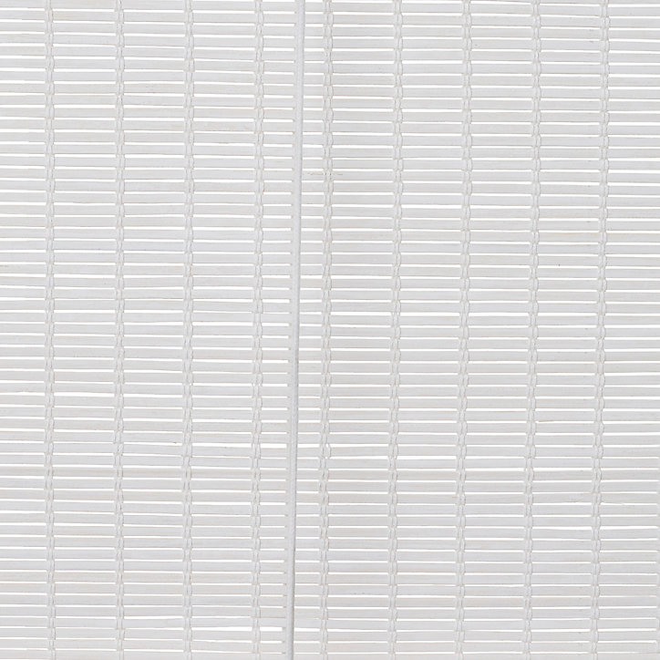 Store enrouleur bambou Colours Java blanc 180 x 180 cm