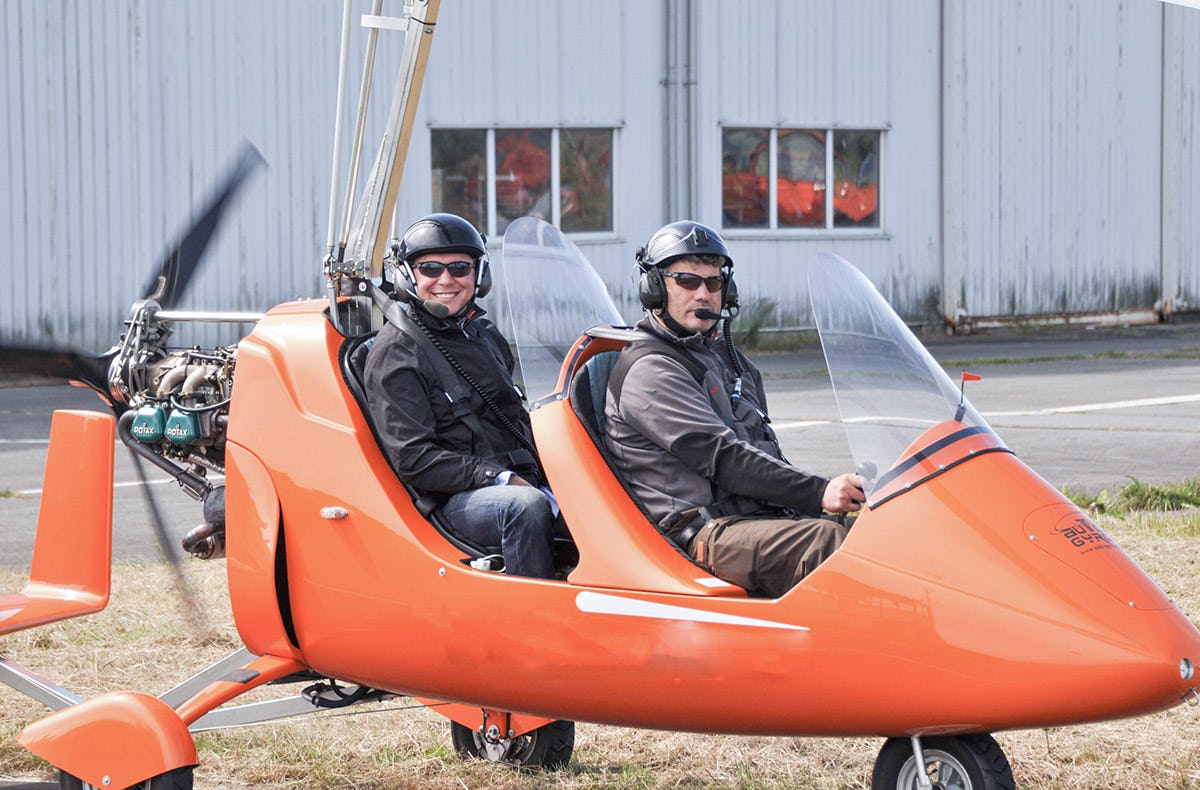 Tragschrauber-Rundflug ab Hohenlockstedt als Geschenk