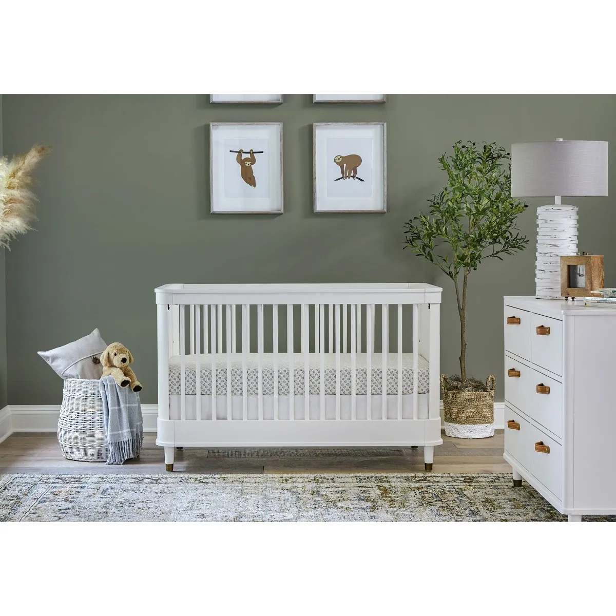 Million Dollar Baby Couchette Évolutive 3 en 1 Tanner - Blanc Chaud