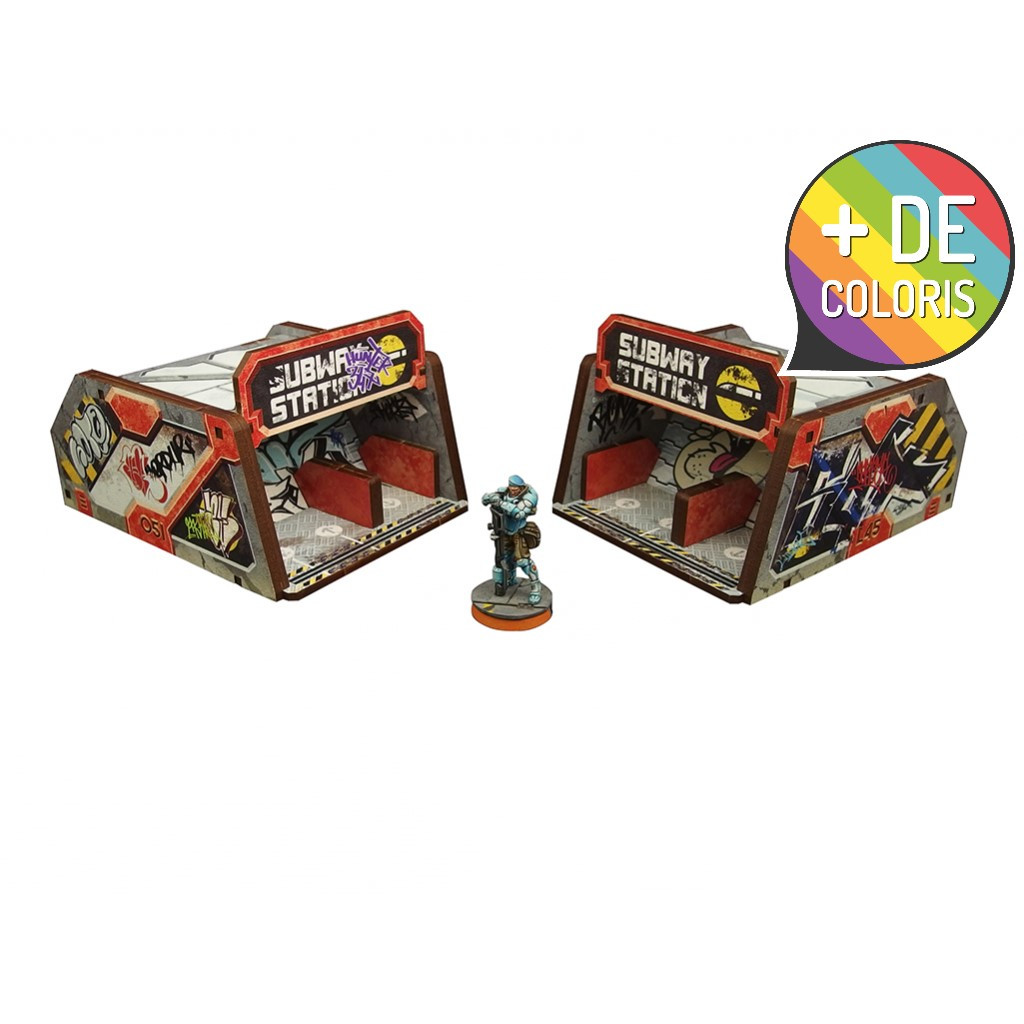 District 5 - Subway Entrance