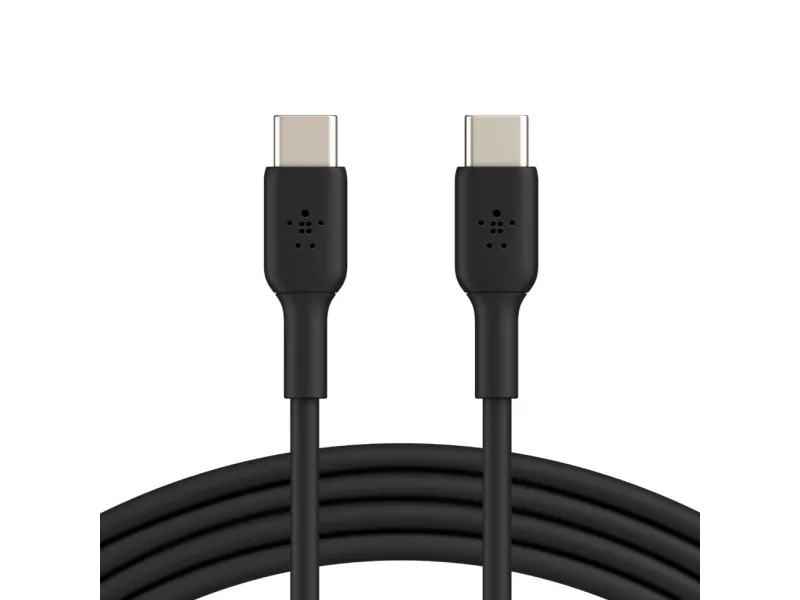 Belkin BoostCharge - USB-kabel - 24 pin USB-C (han) til 24 pin USB-C (han) - 2 m - sort