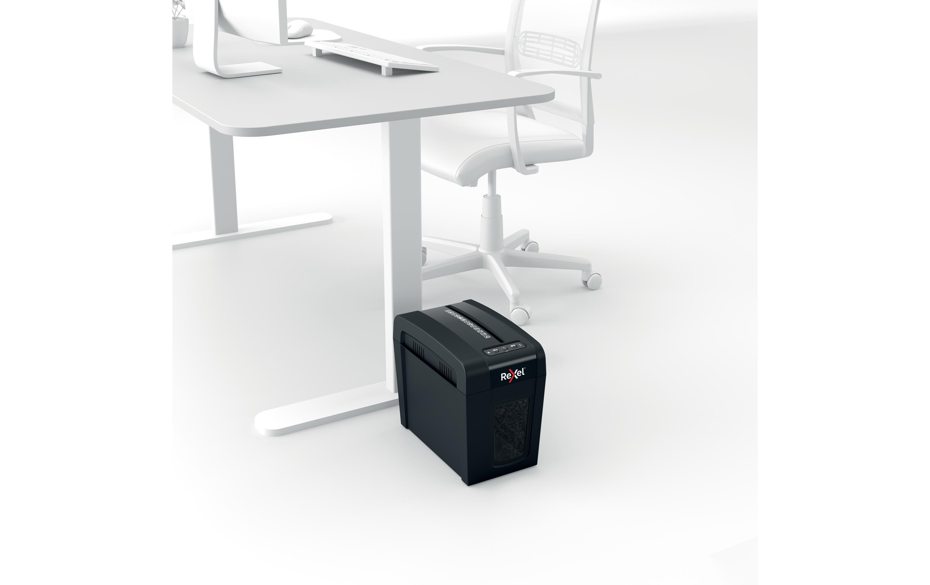 Aktenvernichter Rexel Secure X6-SL P-4, 6 Seiten<br>Manueller Schredder für die sichere Vernichtung vertraulicher Unterlagen