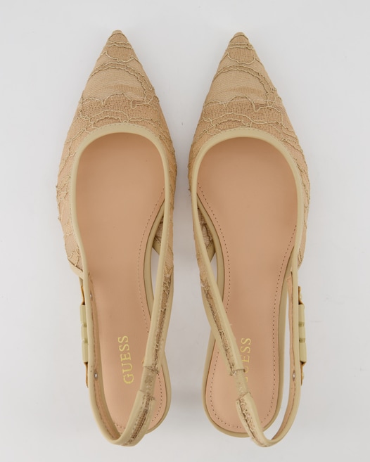 Guess Jeren2 Slingpumps in Beige
