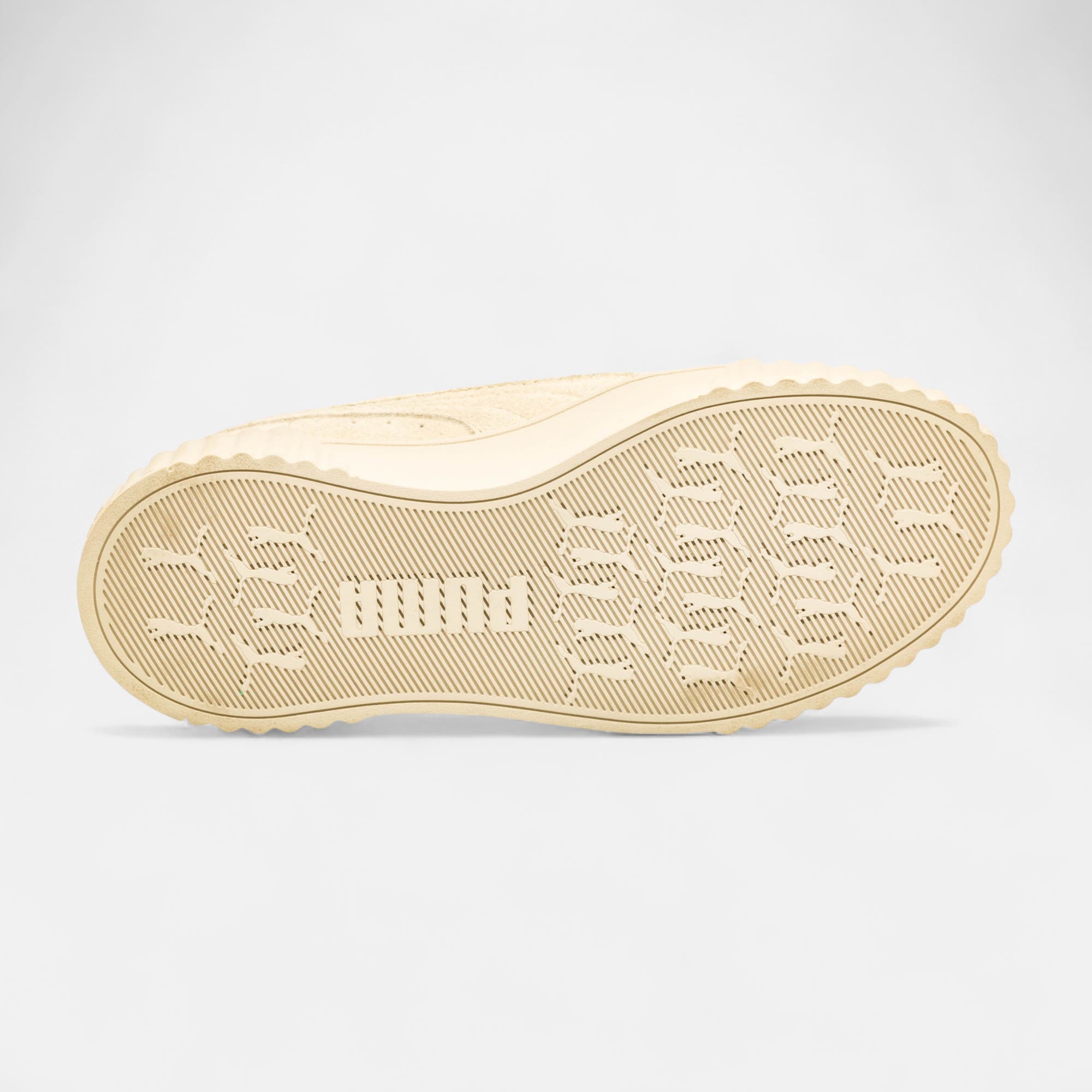 Sneakers Femme en cuir beige