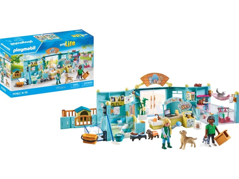 Playmobil My Life Tierhotel 71742 Spielfiguren-Set