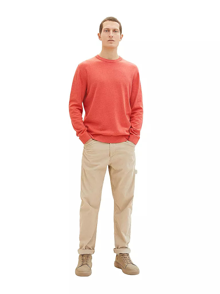 TOM TAILOR Pullover  rot