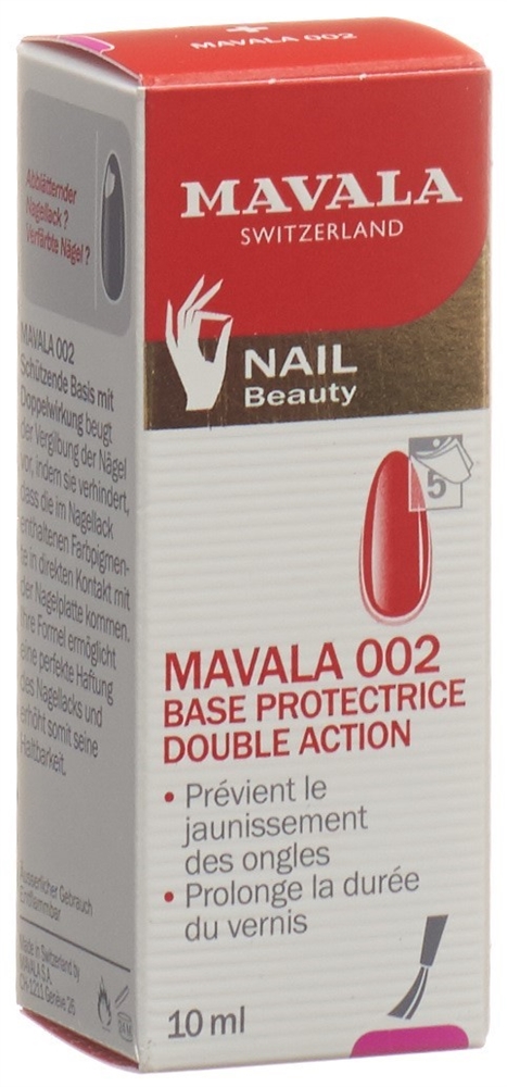 Mavala 002 Schützende Nagelbasis<br>10 ml, Flasche