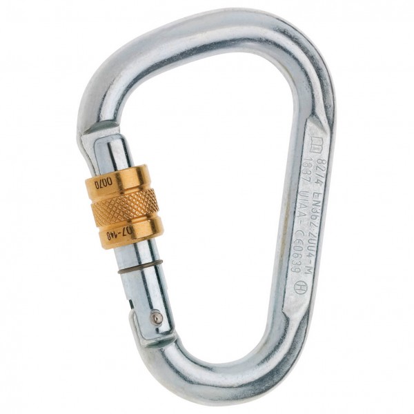 Edelrid - Steel HMS Screw - Mousqueton en acier
