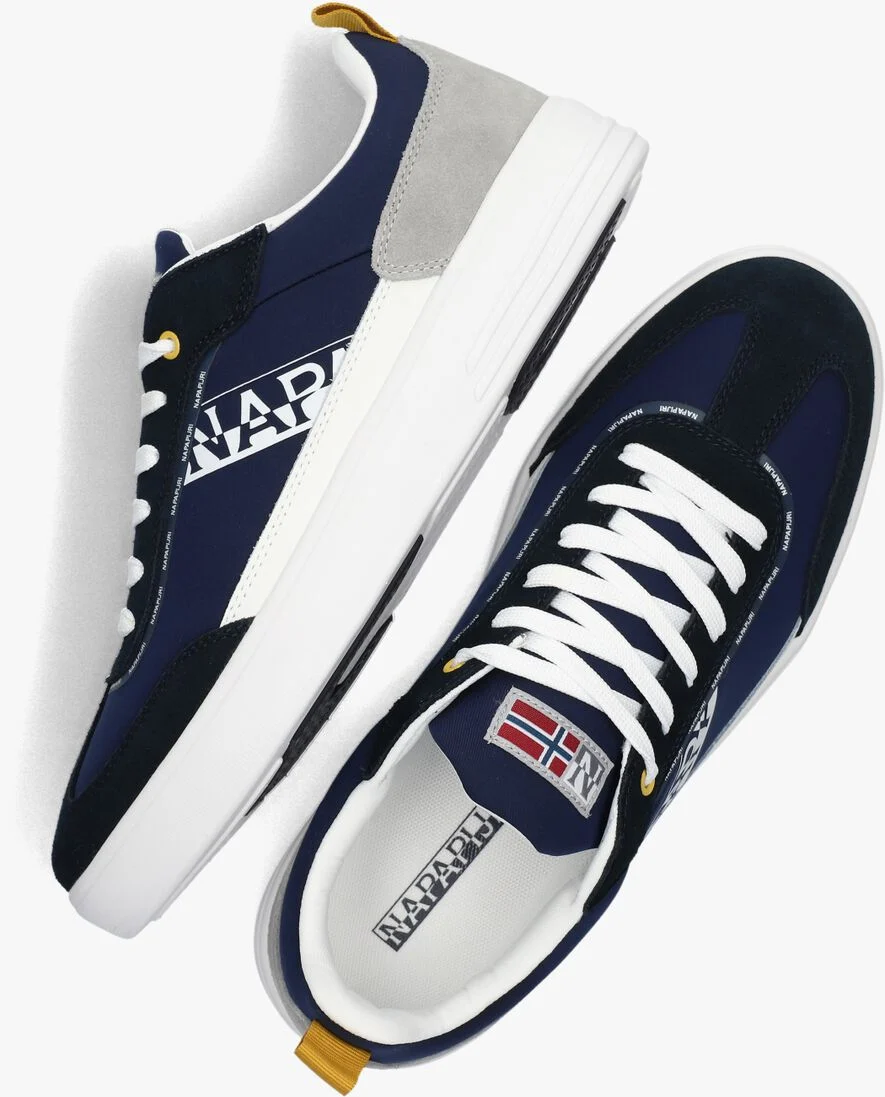 NAPAPIJRI blauwe napapijri lage sneakers bark