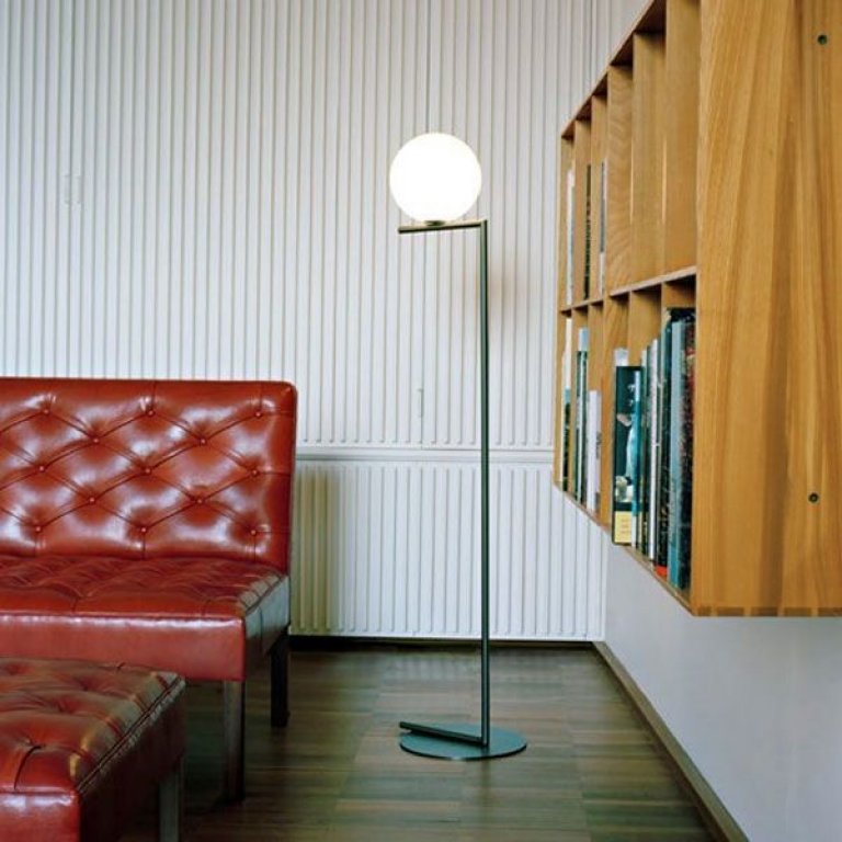 Flos IC Lights F2 vloerlamp chroom