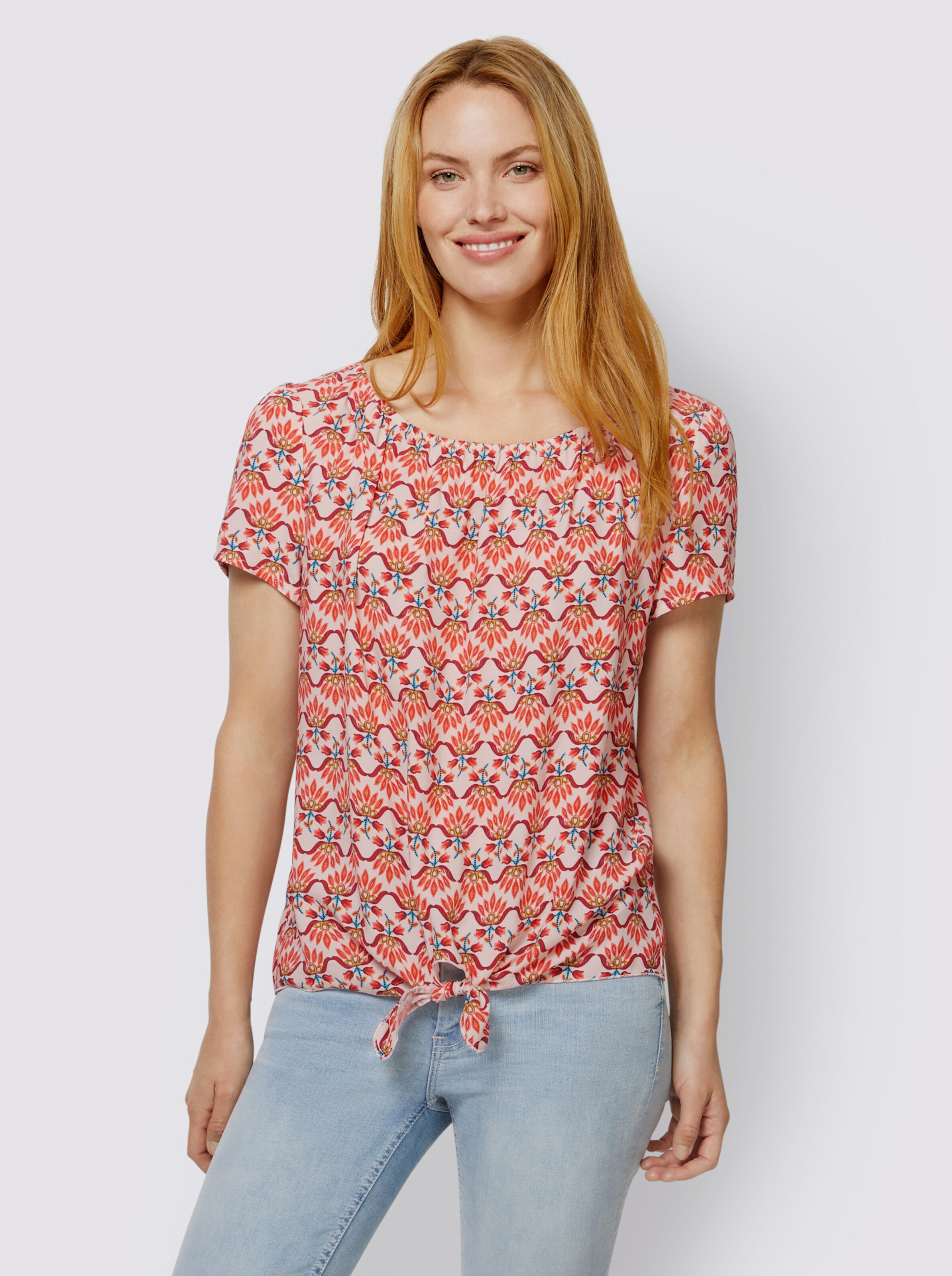 Druckbluse
