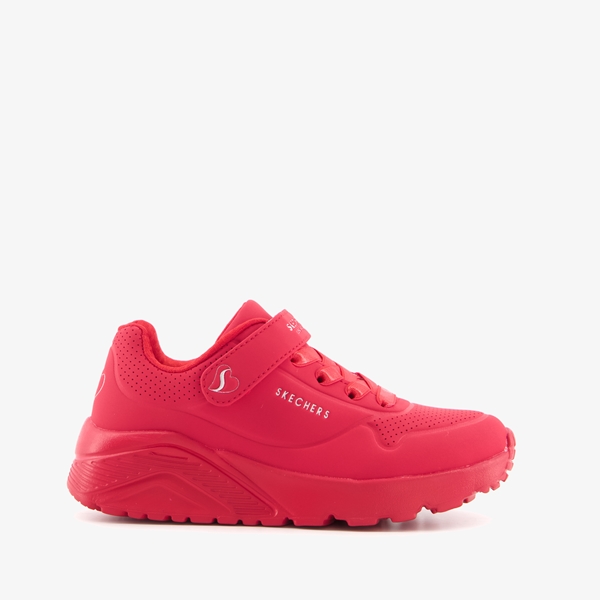 Skechers Uno Lite kinder sneakers rood