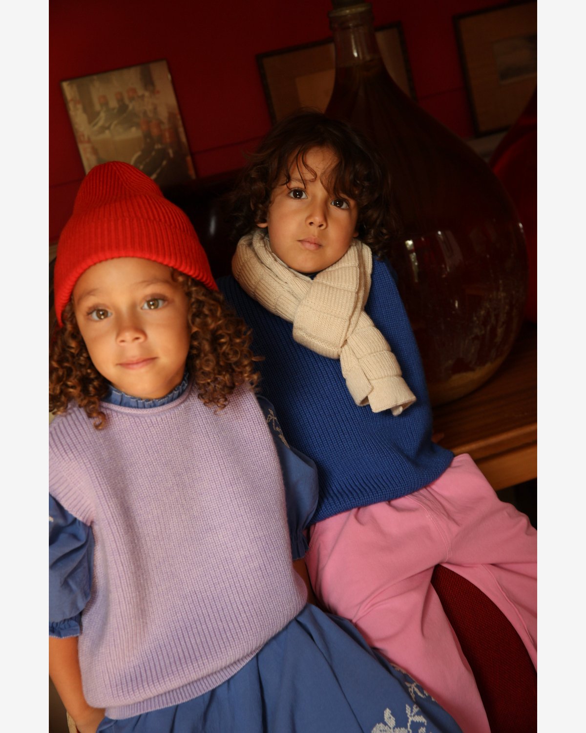 Ullvest Barn – 100% Merino, Ubehandlet Ull | Vest Harvey