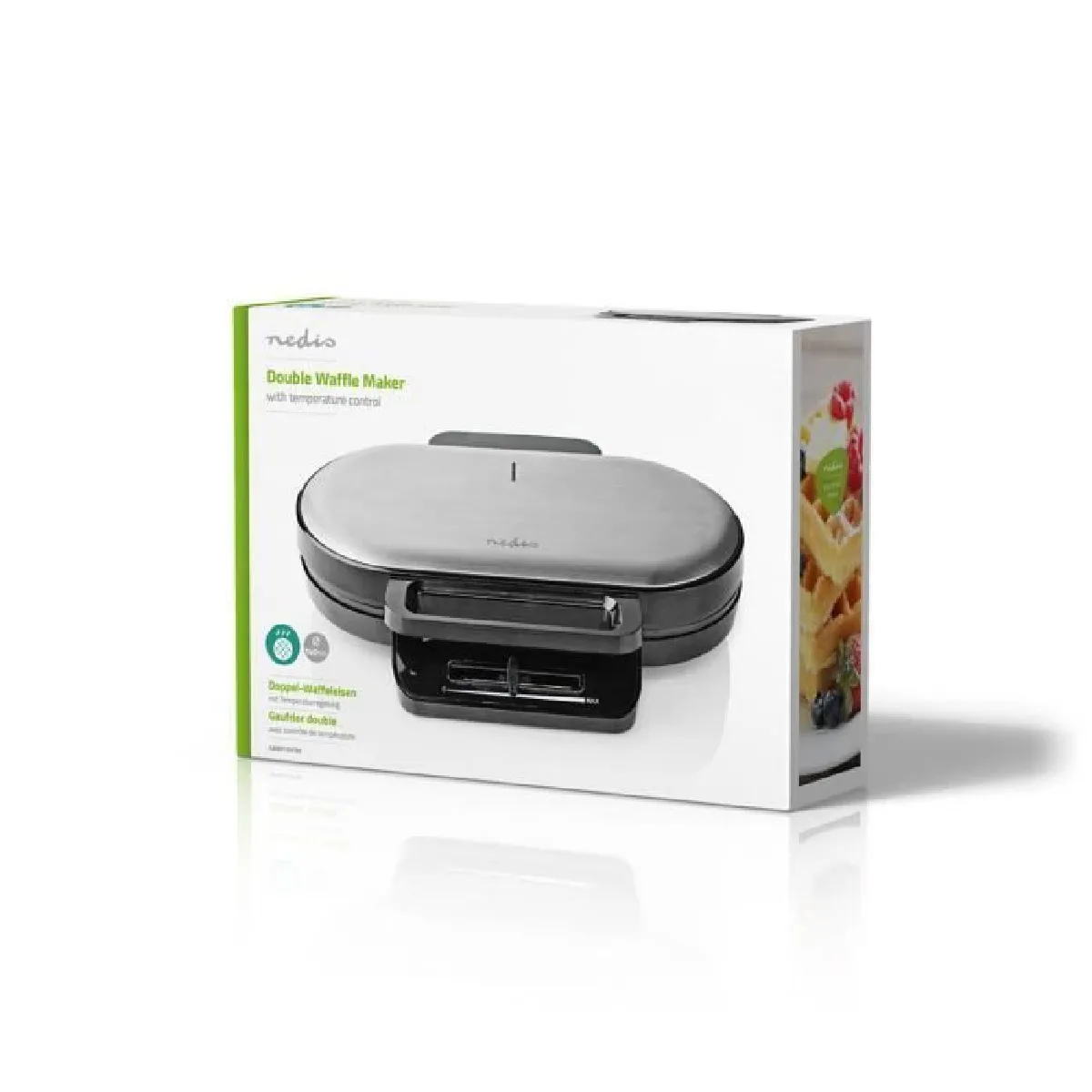 Nedis Gaufrier Double