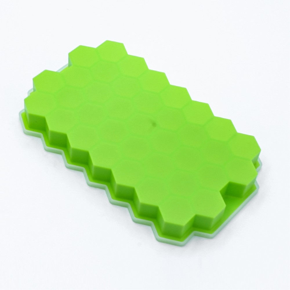 (37-fach) Silikon Eiswürfel Form DIY Ice Cube Tray für Cocktails / Whisky / Softgetränke - Hexagon