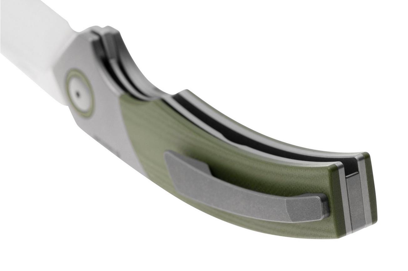 Grailer 4 OD Green G10 zakmes, Michel Timmermans design