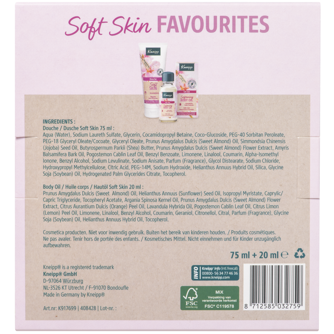 Kneipp Geschenkverpakking amandelbloesem (1 set)