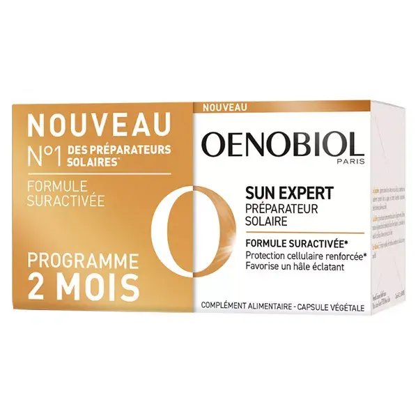 Oenobiol Sun Expert Sun Preparation - Pacote com 2 x 30 cápsulas
