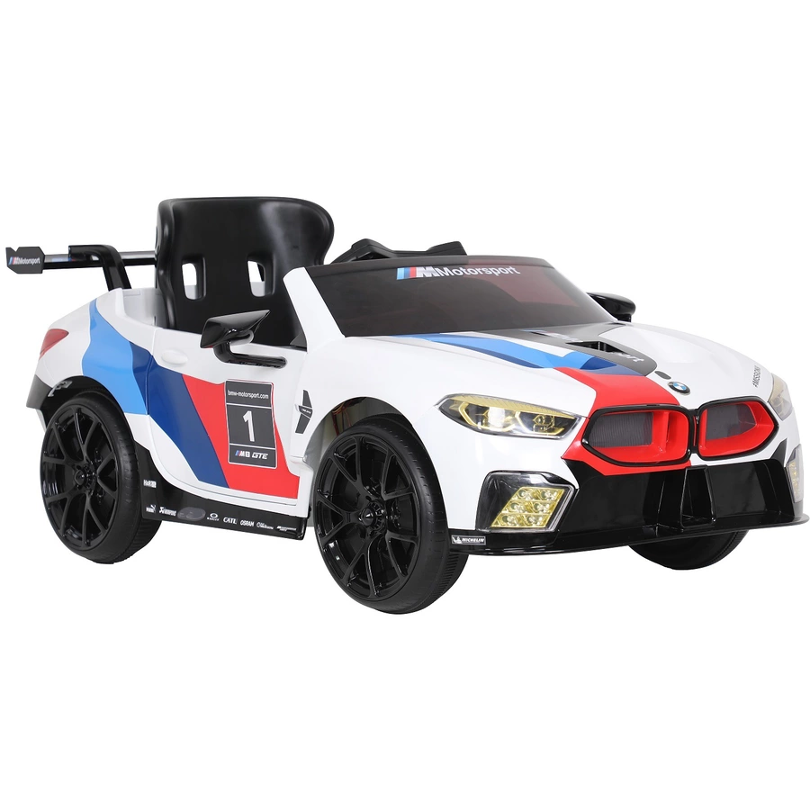 ROLLPLAY Elektroauto BMW M8 GTE Weiß Weiß