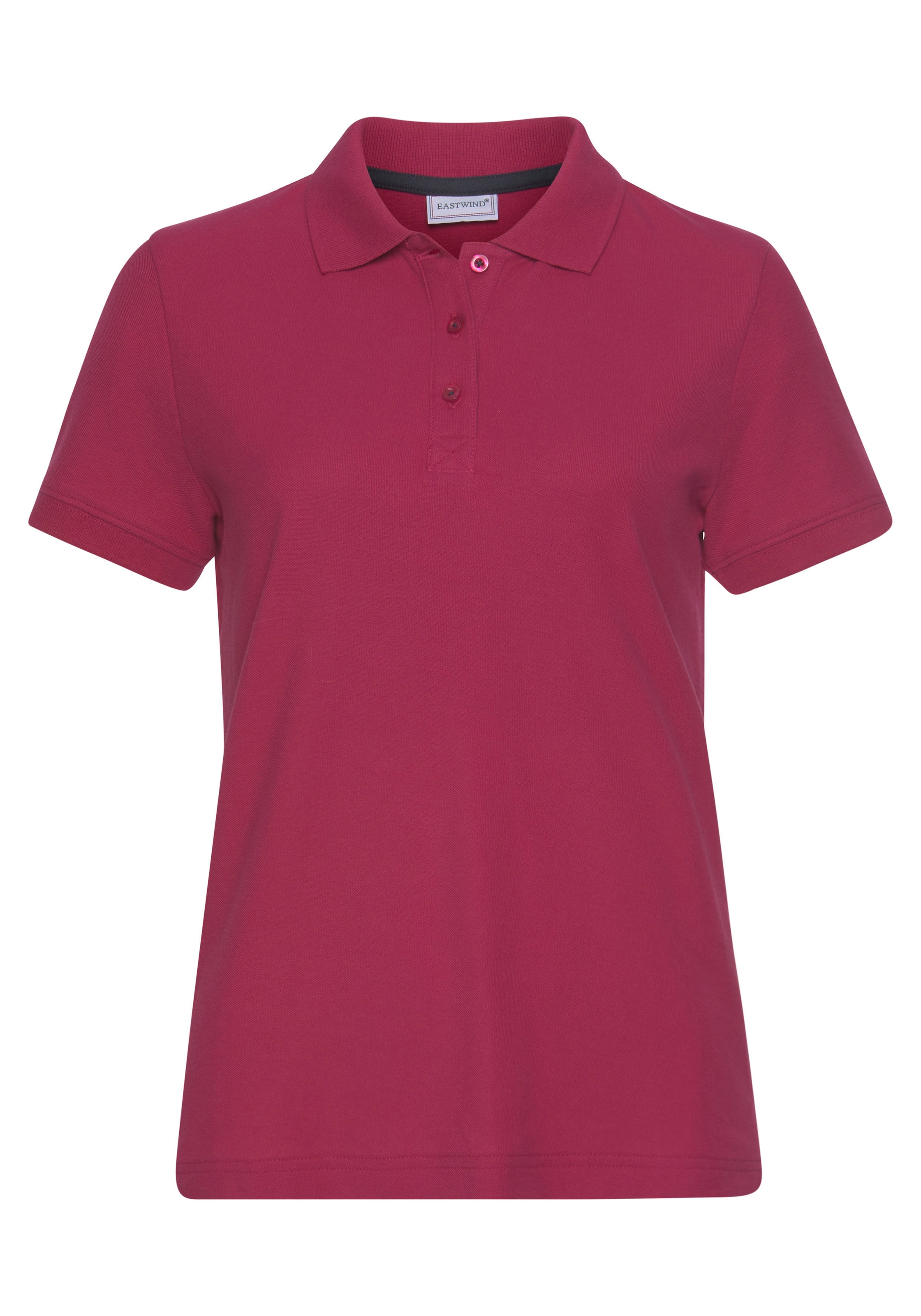 Eastwind Poloshirt, 2 Stk. Kurzarm,  figurumschmeichelnder Schnitt,  Polokragen