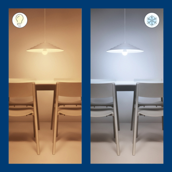 WiZ Connected LED peer E27 60 W mat koel tot warmwit licht dimbaar 2 stuks