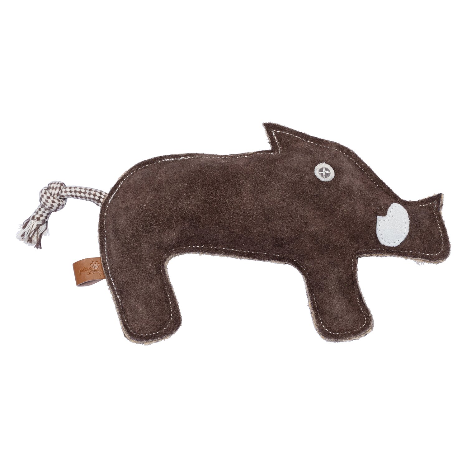 pawberry Lederspielzeug Baku  - wild boar