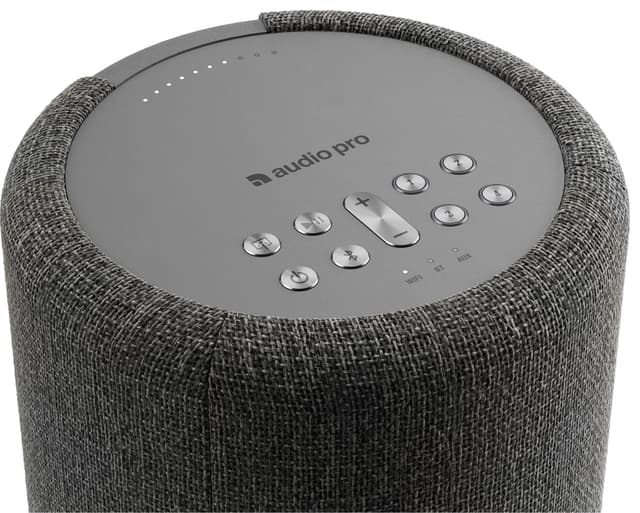 Audio Pro A10 MKII højttaler til flere rum (mørkegrå)