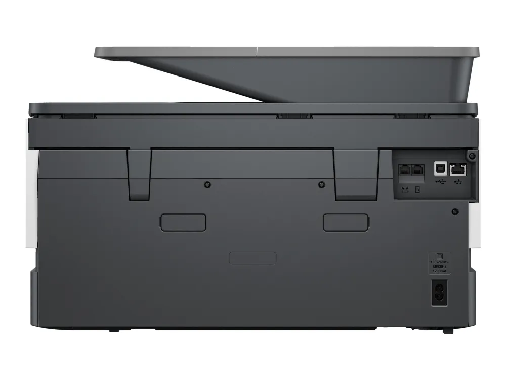 HP Officejet Pro 9120b All-in-One - Multifunktionsprinter - farve - blækprinter - Legal (216 x 356 mm) (original) - A4/Legal (medie) - op til 19 spm (kopiering) - op til 20 spm (udskriver) - 250 ark - 33.6 Kbps - USB 2.0, LAN, Wi-Fi(n), USB vært