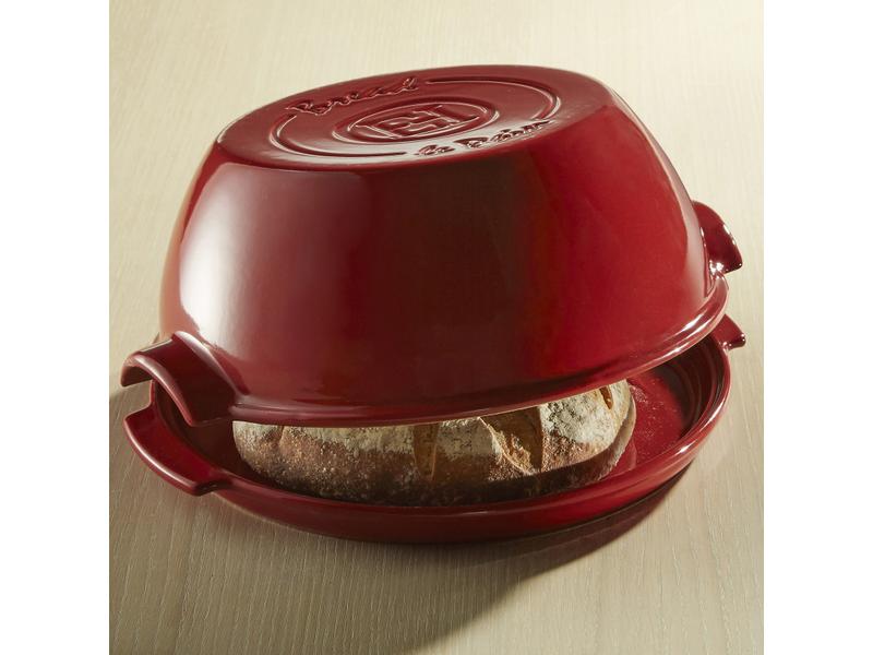 Emile Henry Brot-Backform 32.5 cm, Rot Brot-Backform