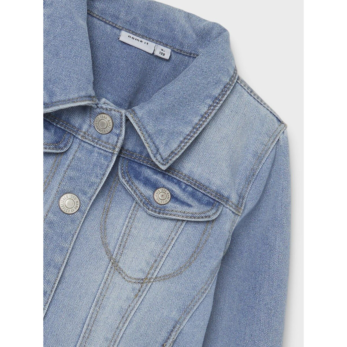 DÊ UM NOME A ELE<br>Colete jeans