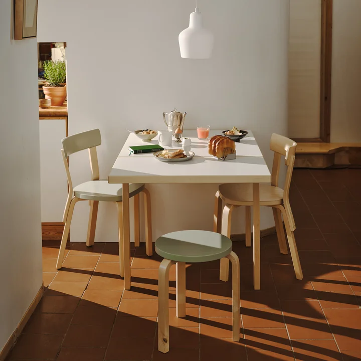 Artek - Pendelleuchte A 440, weiss