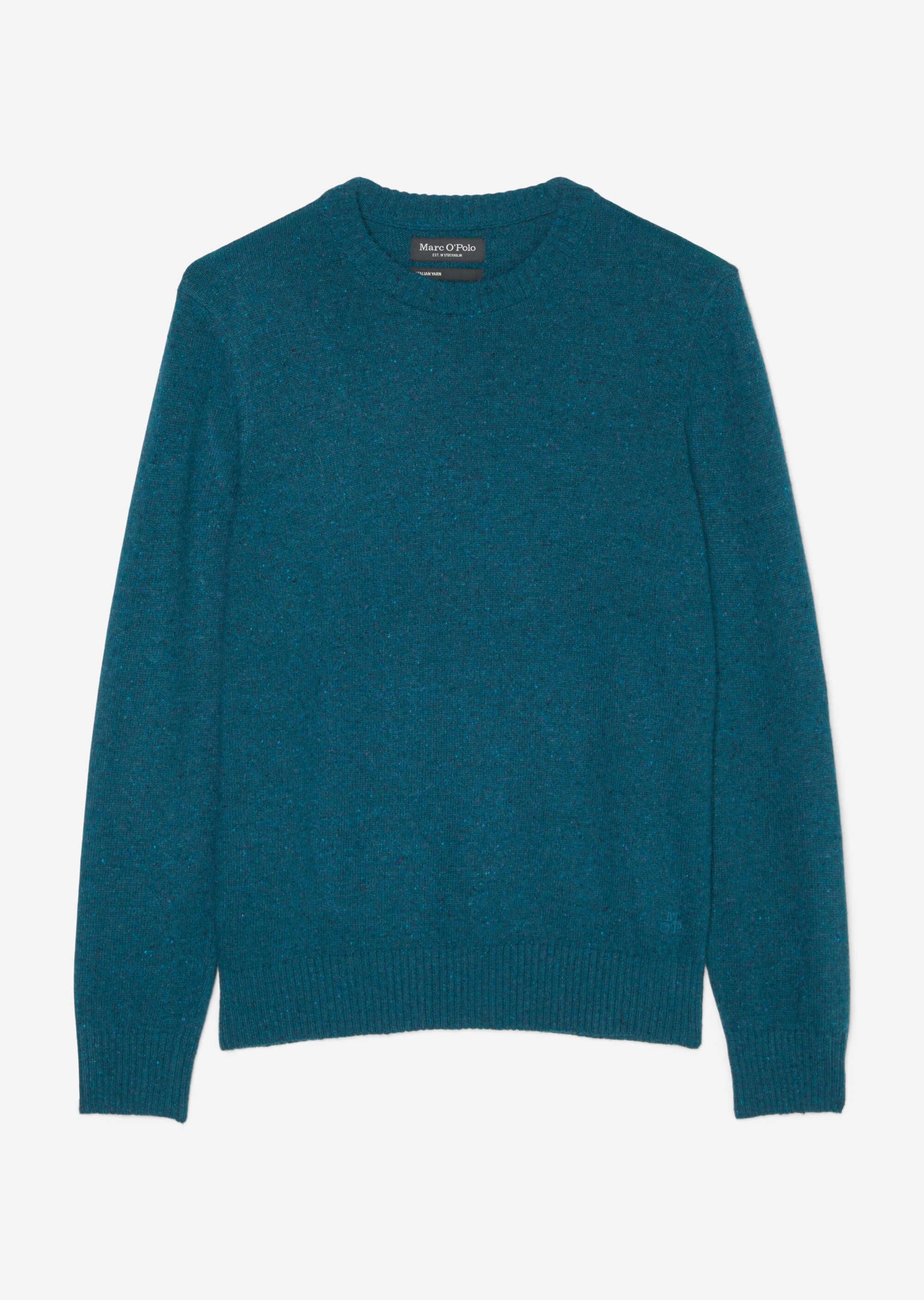 Pullover regular aus gesprenkeltem Tweedgarn