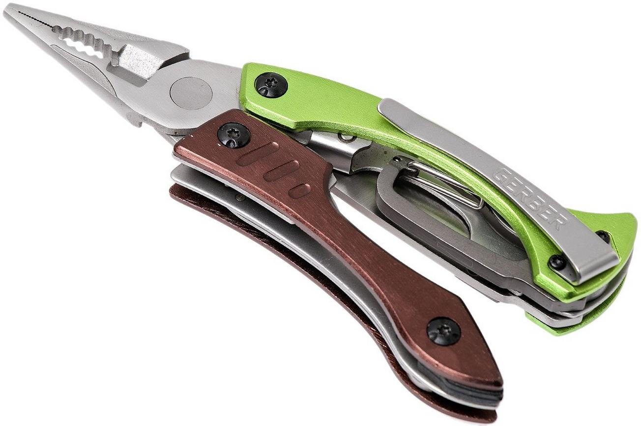 Gerber Crucial multitool groen in blister. 31-000238