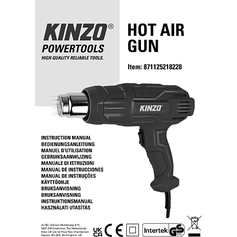 Kinzo varmluftspistol