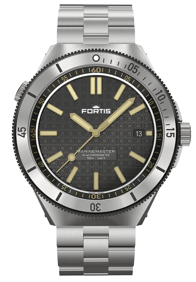 Fortis Marinemaster M-44 Black Resin F8120018