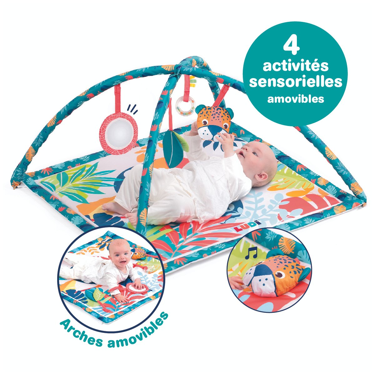 Tapis d'éveil toucan