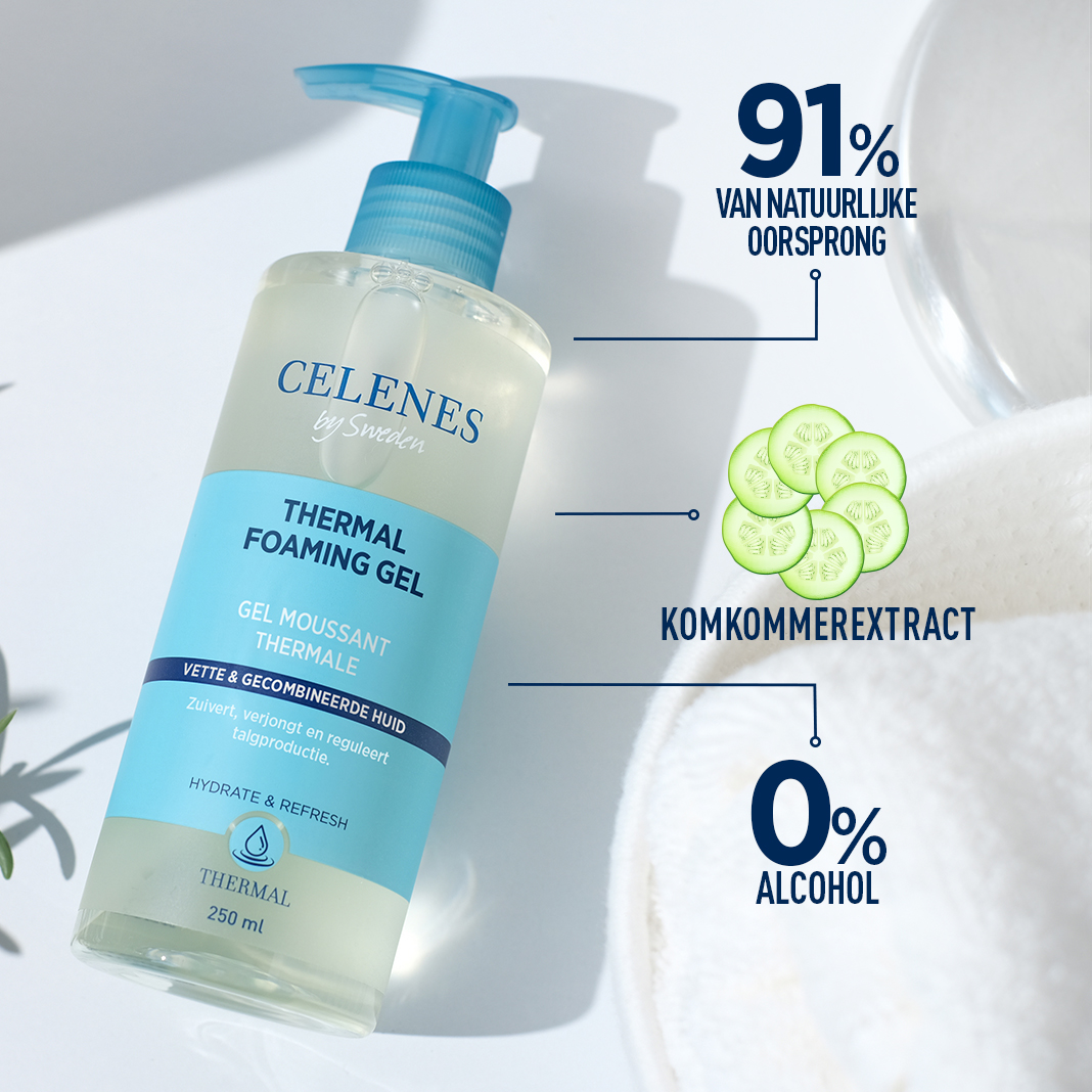 Celenes Thermal foaming gel oily skin (250 ml)