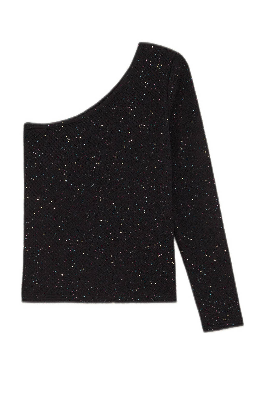 WE Fashion zwart glitter