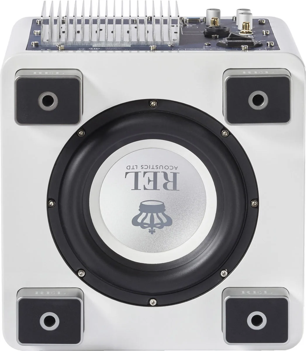 REL Acoustics T/5x Blanc Caissons de basses