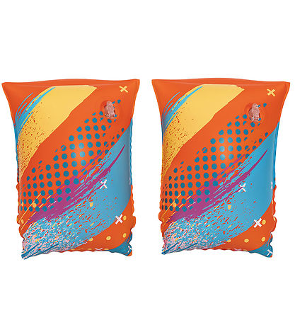 Bestway Schwimmflügel - 19-30 kg - Colorify - Orange m. Streifen