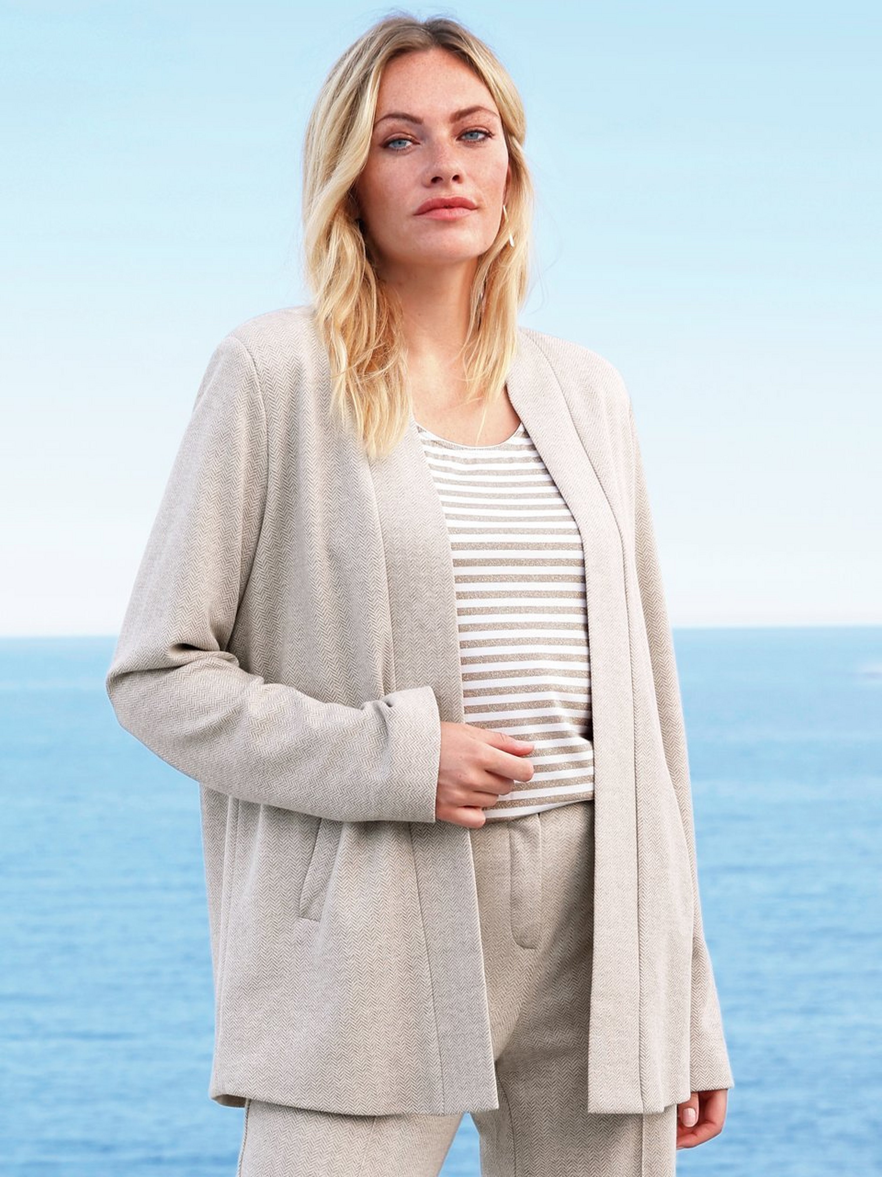 Jersey-Jacke