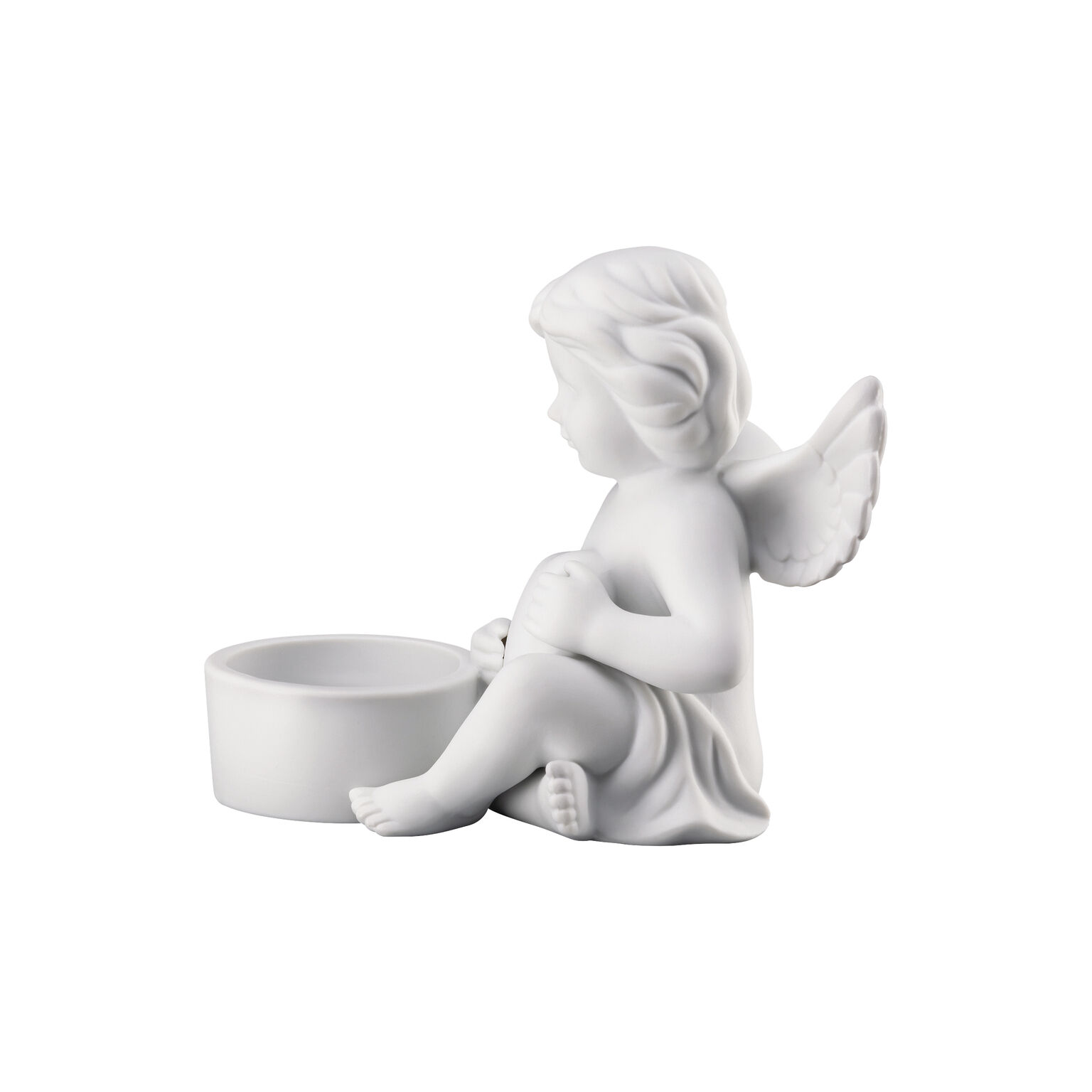 Angels Weiss matt Engel mit Herz