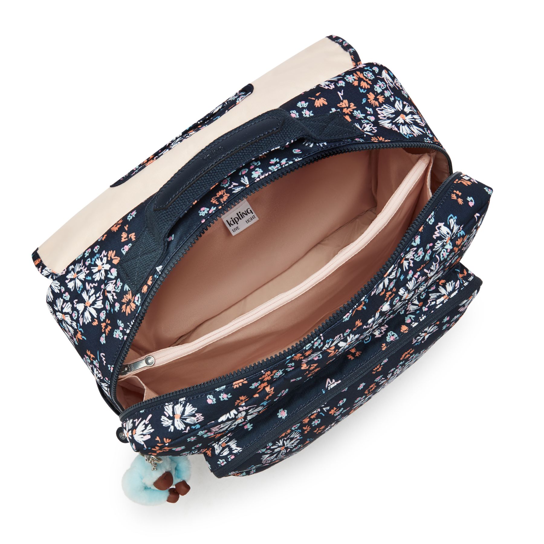 CODIE L Grand cartable avec bretelles rembourrées ajustables - Flower Field