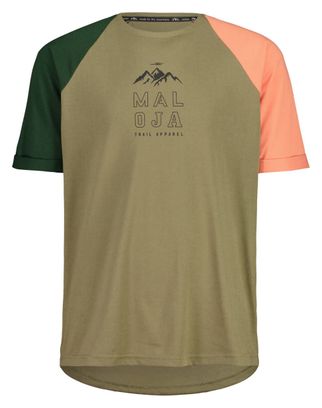 Maillot Manches Courtes Maloja AnderterM. Vert
